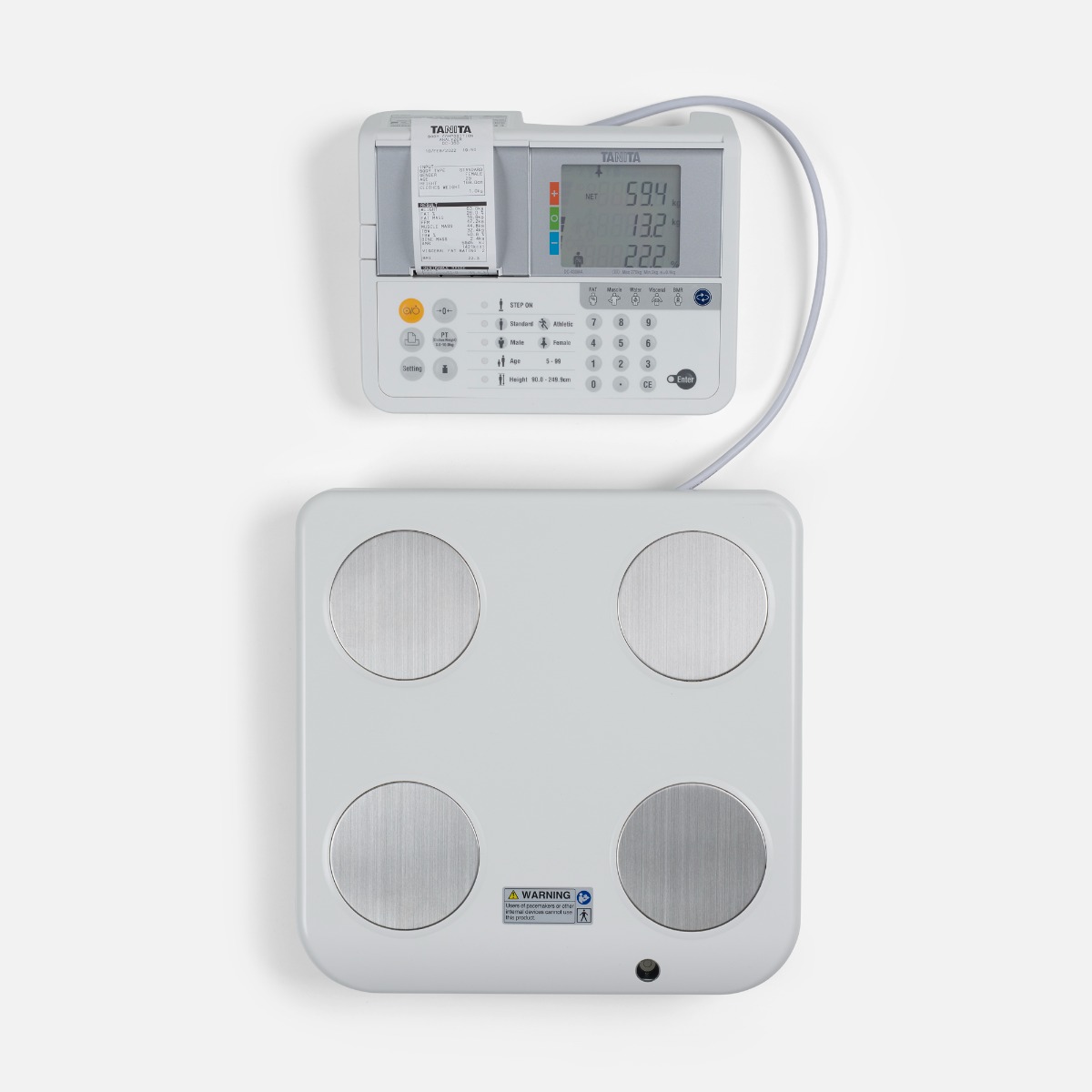 Balance impédancemètre analyseur de composition corporelle Tanita DC430MAP